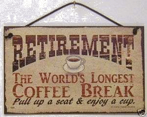 Coffee Break Sign