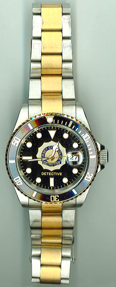 Jersey City Detective Logo Watch